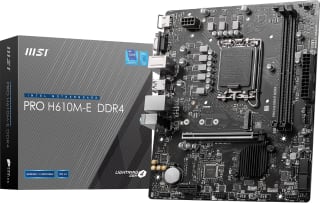 MSI PRO H610M-E DDR4 voor €39 bij Amazon
