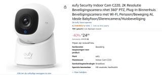 eufy Security Indoor Cam C220 voor €24 bij Amazon