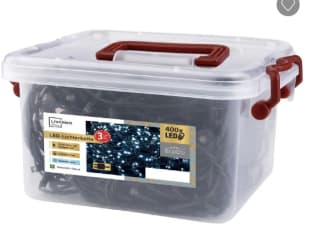 LIVARNO home LED-lichtsnoer 400 LED's voor €6,99 in de Lidl webshop