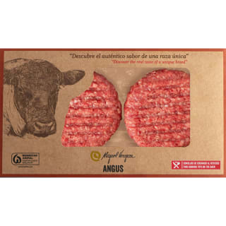 2 packs Hamburguesas MIGUEL VERGARA total 4 unidades por solo 6,99€