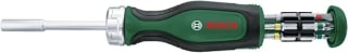 Tournevis à cliquet Bosch avec 12 embouts pour 14,89€ chez Amazon