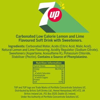 7UP Zero Lemon & Lime 24 x 330ml for £7.48 at Amazon