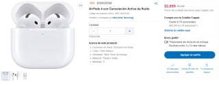 AirPods 4 Cancelación Activa $2,899 | Oferta Coppel