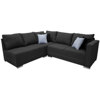 Sala esquinera en U Corbel gris oxford por $15,499 en Bodega Aurrera