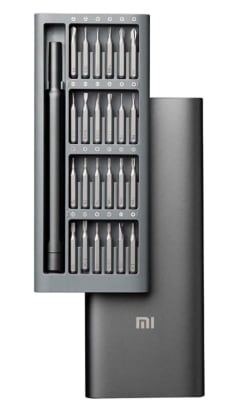 Kit de 24 en 1 tournevis de précision XIAOMI MIJIA à 16,99€