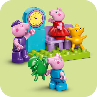 LEGO DUPLO Peppa Big Treinrit met Opa Big 10466 voor €33,32 bij Bol