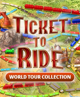 Ticket to Ride: World Tour Collection voor €18 bij Greenman gaming