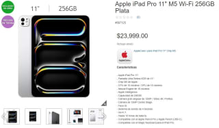 iPad Pro 11" M5 256GB por $14,700 | Costco (Paypal y Banamex)