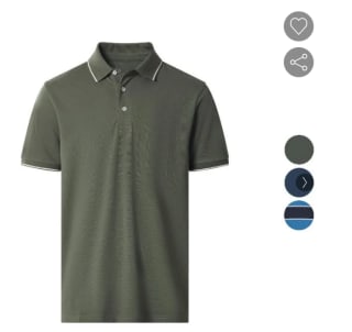 ESMARA MEN Piqué herenpolo voor €6,99