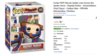 Funko Spiderman Marvel Door het Spider-Verse Mayday Parker voor €8,13 bij Amazon