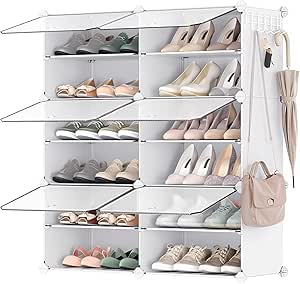 SONGMICS Zapatero 6 Compartimentos por 22,39€