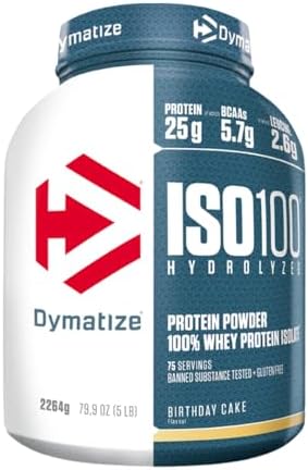 Dymatize ISO 100 Hydrolyzed 2264g por 59,79€