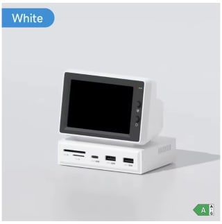 Hagibis Mini Pantalla IPS 35 Pulgadas AIDA64 Mini PC Monitor Datos Hub USB C