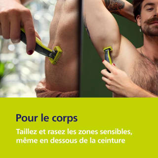 Philips OneBlade 360 Authentique Visage + Corps QP2834/31 pour 39,99€ chez Amazon