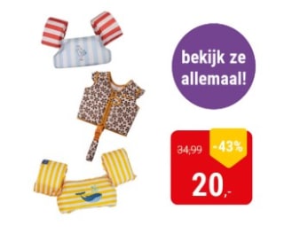 Swim Essentials Zwemvesten & Puddle jumpers voor €20 bij Lobbes