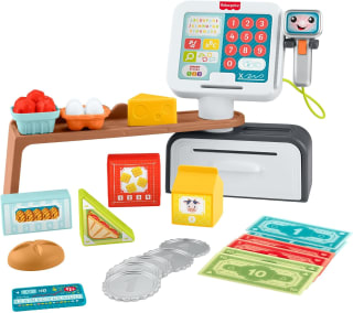 Fisher-Price Tel- en winkelkassa leerspeelgoed voor €13,99 bij Amazon