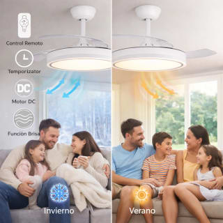 Ventilador de techo SECUOYA 45W por 33,16€