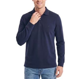 Nautica polo de manga larga para caballero por $399 en Costco