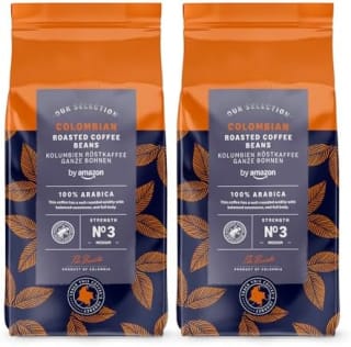 by Amazon Grains de café Colombian 1 kg (2 x 500 g) pour 10,58€ chez Amazon