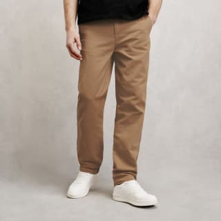 Pantalon loose en coton lin à 20€