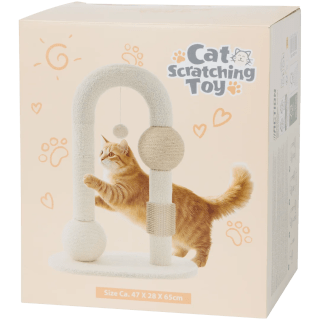 Kattenkrabpaal teddy voor €9,95 bij Action