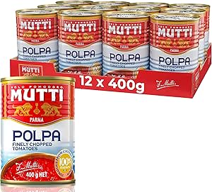 Mutti Finely Chopped Tomatoes 400g (Pack of 12) - £10.40