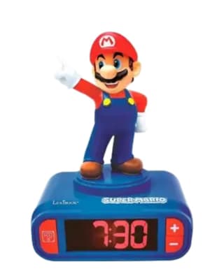 Despertador Lexibook Super Mario Digital 3D por 24.79€.
