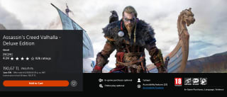 Assassin's Creed Valhalla Deluxe Edition por $74 | PlayStation Turquía