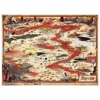 Mapa de Averno DUNGEONS & DRAGONS por 3.99€