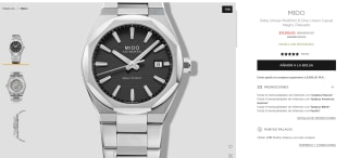 Reloj Mido Unisex Multifort 8 One Crown por $16,119 | El Palacio de Hierro