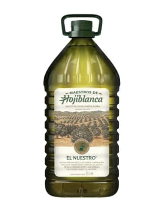 2 garrafas Aceite oliva virgen extra Maestros de Hojiblanca 5 l. por 37.90€