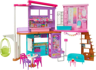 Barbie Vakantiehuis poppenhuis speelset voor €63,99 bij Amazon