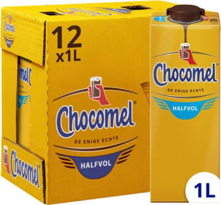 Chocomel Chocolademelk Halfvol Houdbaar - 12 x 1L voor €15,90 bij Bol