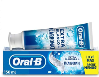Pasta Dental Oral-B Extra Blancura 150ml por $34 | Ahorro Amazon
