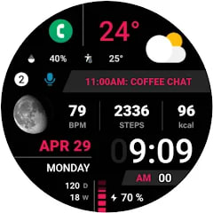 Carátula HMKWatch Digital 129 Gratis | PlayStore