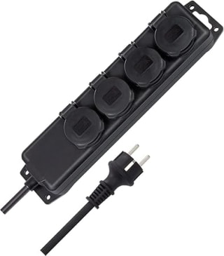 Brennenstuhl Super Solide stekkerdoos 4V met deksel voor €8,12 bij AMazon