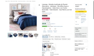 Edredón Linenspa Plumón Alternativo por $316 | Amazon
