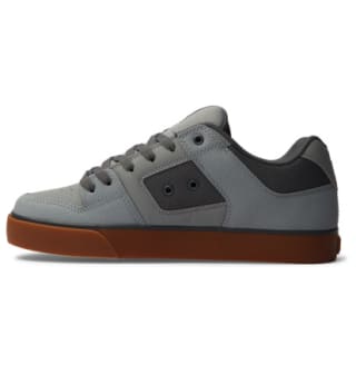 DC Shoes Pure — chaussures en cuir gris pour 40€ chez DC Shoes