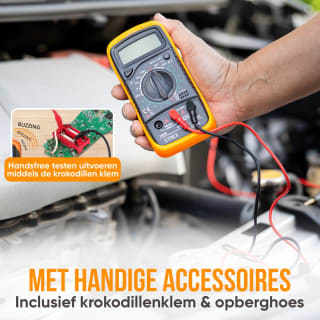 Strex Digitale Multimeter (AC/DC) voor €15,25 bij Bol