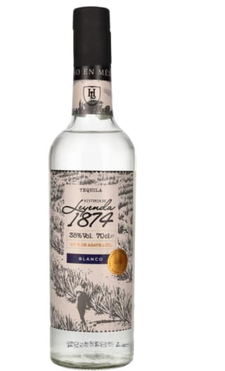 Historia de Leyenda 1874 Blanco 100% de Agave Azul 38% Vol. 0,7l por por 22.12€