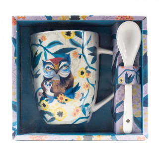 Taza Con Cuchara Enesco Buhos por 1.99€