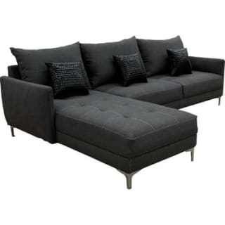 Sala esquinera en U Corbel gris oxford por $15,499 en Bodega Aurrera