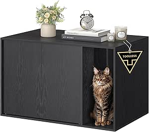 SONGMICS HOME Armario Arenero para Gatos por 44.45€