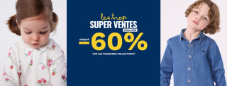 Jusqu'à -60% sur les anciennes collections de vêtements