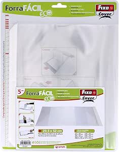 Fixo Cover 01014400 Pack de 5 Forra Fácil Eco con solapa ajustable por 2.53€