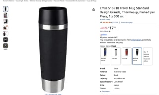 Emsa 515618 Travel Mug 500ml voor 17,28 euro