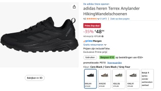 adidas heren Terrex Anylander HikingWandelschoenen voor €48,44 bij Amazon