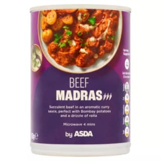 ASDA Beef Madras 392g £0.63 (Lower Earley Store)