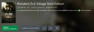 Resident Evil Village Gold Edition por $298 | Oferta Xbox Store