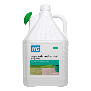 5 Litre - HG Exterior Concentrated Self-acting Algae & mould remover (free c+c)